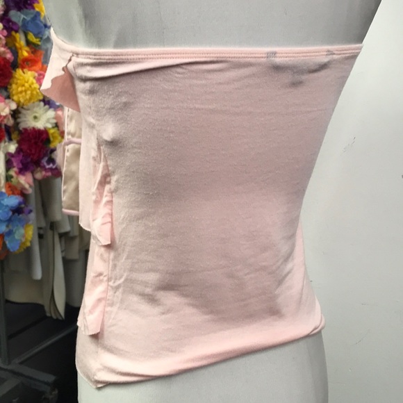 Pink Ruffle Tube Top - Picture 2 of 4